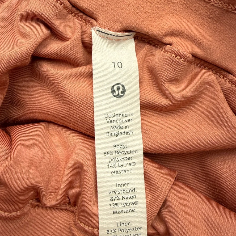 Lululemon Track That Mid-Rise Lined Short
5" Gravel Dust Pink Savannah Multi - Picture 6 of 8